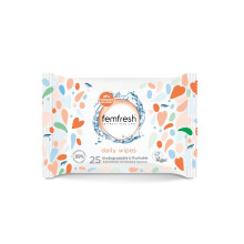 Femfresh Intimate Wipes, pH Balanced & Hypoallergenic, 25 Wipes