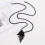 Wolf Head Necklace for Men Retro Pendant Chain 2pcs 3