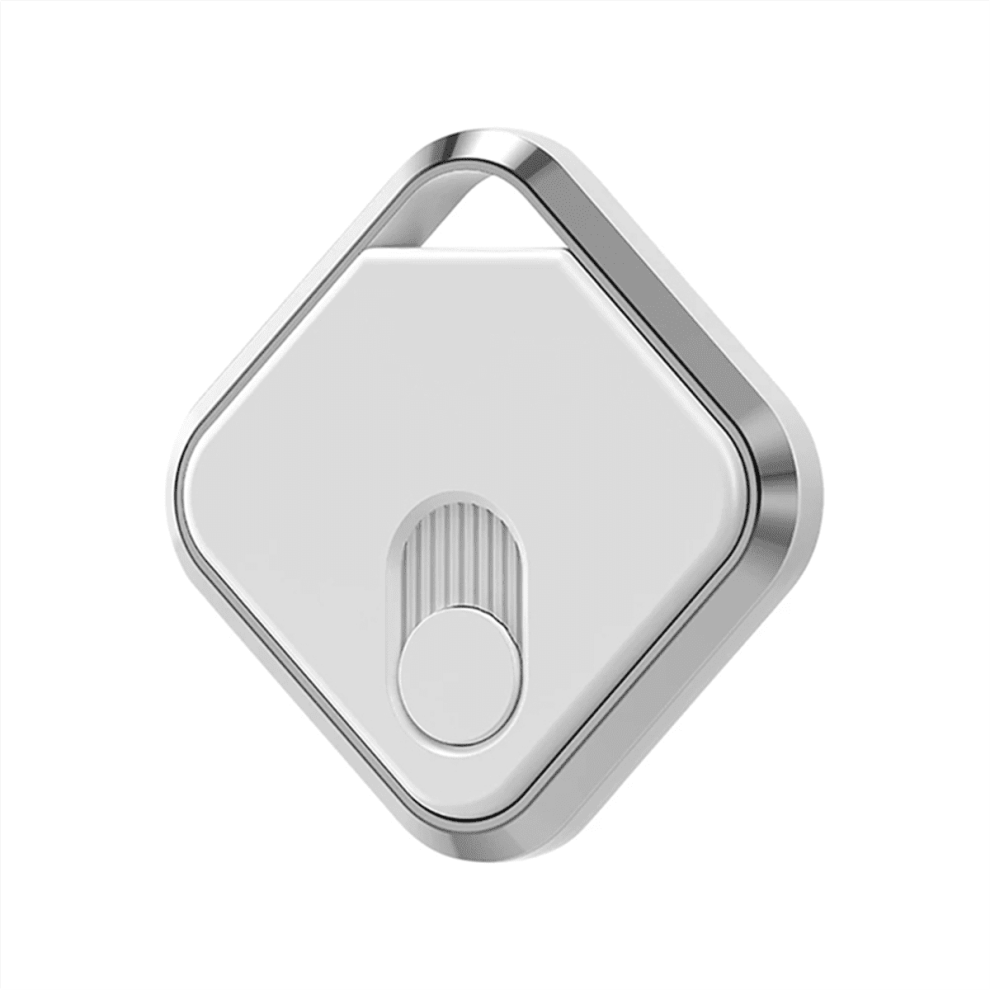 Smart Gps Tracker For Keys Bike Ios Find My White/Silver 9370362123312