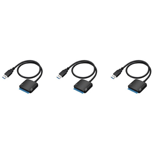 USB 3.0 to SATA III Adapter Cable for 2.5/3.5 Inch HDD SSD