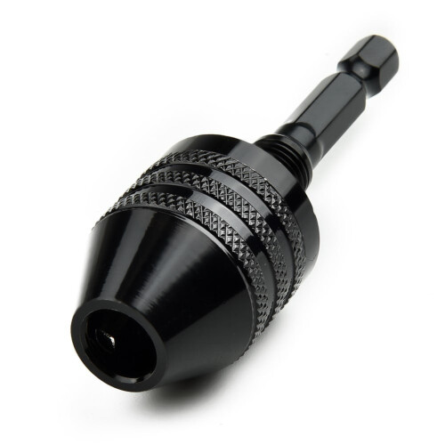 Keyless Drill Bit Chuck Adapter 1/4 Hex Shank 1 PC 1