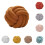 Limei Soft Knot Ball Pillow Round Plush Cushion 1 Pack 1