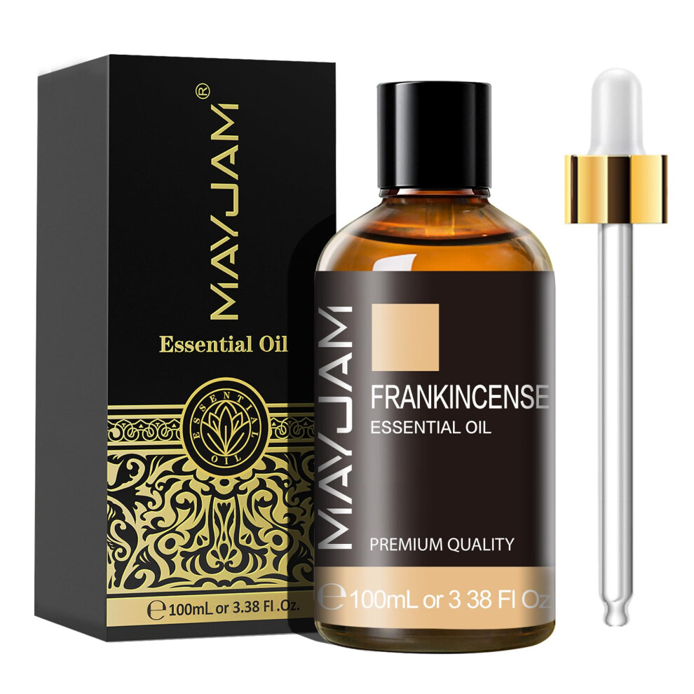 Mayjam Frankincense Essential Oils 100Ml, Frankincense Oil For Diffuser, Humidif