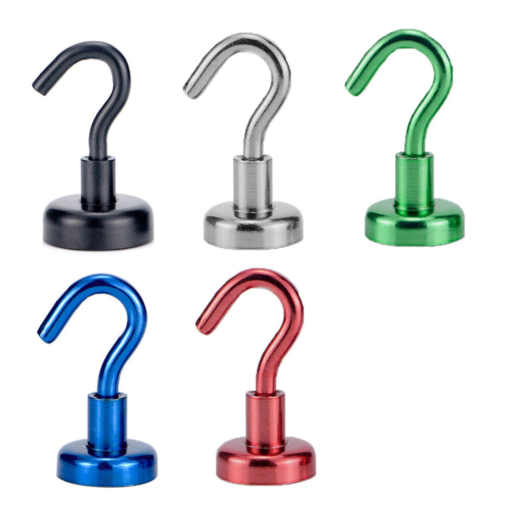 Limei Neodymium Utility Hooks 25 Lb 5 Pack 9370362126894