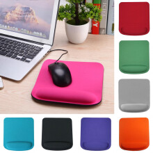 Limei mouse pad with wrist support memory foam gel 25x20cm