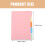 A5 Tab Dividers Set 5 Colors 6-Hole Ring Binder 2