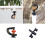 Drip Irrigation Rotating Sprinkler Nozzle G Type Black 10 4