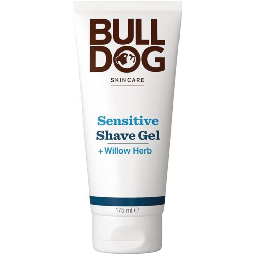 Bulldog Sensitive Shave Gel, 175ml, 1 pack
