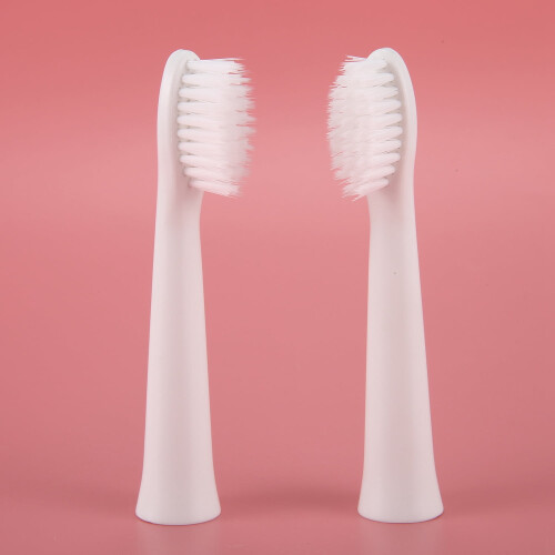 EW0972 Toothbrush Replacement Brush Heads White 2 Pack 2