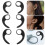 Lixianhe earphone clip hook silicone 6 pcs 4