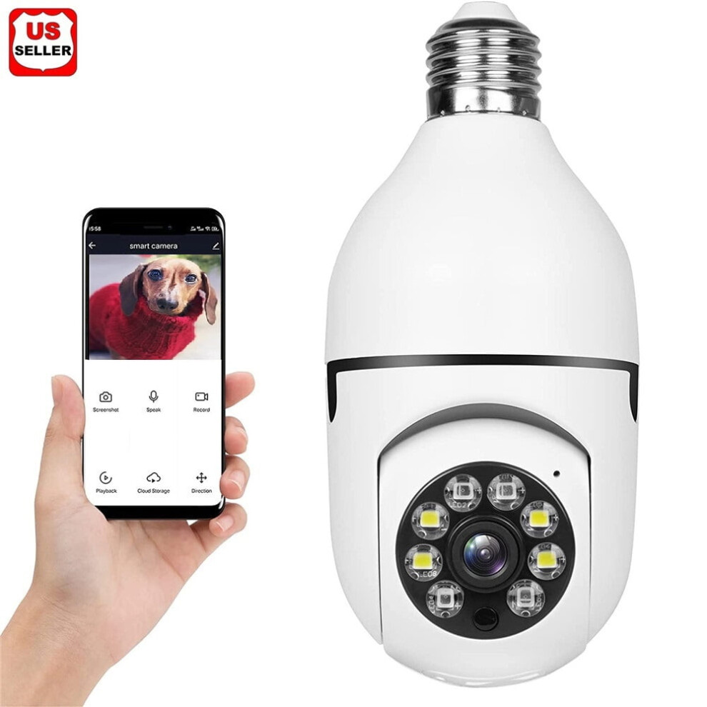 Ip Camera Light Bulb E27 1080P 360 Wi-Fi 9370362133403