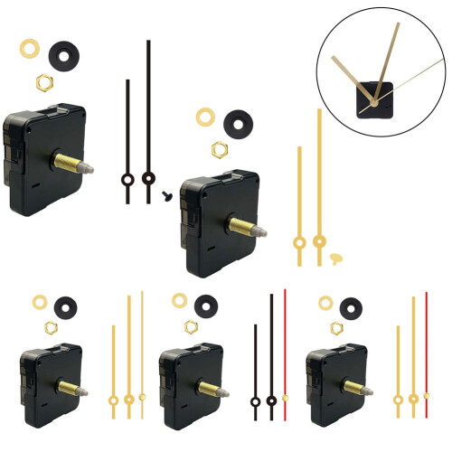 Wall Clock Movement Silent Long Thread DIY Kit 2