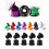 Bicycle Disc Brake Nails Aluminum Alloy 6 pcs 8