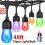 LINKPAL RGB LED string lights 48 ft 15 bulbs 1