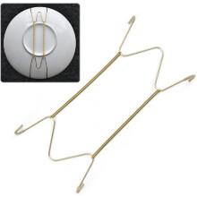 Limei wall plate hanger decorative dish holder 2 pcs