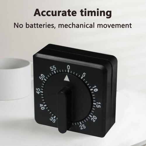 Kitchen Timer Mechanical Countdown Timer 80dB Alarm 2