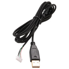 USB-kabel för mus för Deathadder 2013. 2.1M5-trådar, stiftpläterade ersättningsspelmus