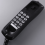 Wall-Mounted Wired Landline Phone Black 6