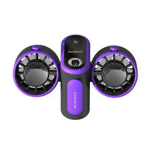 Turbo Jet Fan Waist-Mounted Power Bank with Light Gray