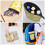 Yellow lemon-sliced pencil pouch for students, telescopic 6