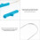 Tongue Scraper U-Shaped Oral Cleaner 2 pcs 6
