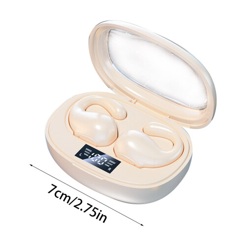 Mini True Wireless Earbuds with Ear Hooks and Digital 1