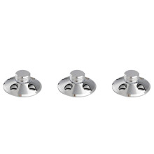 Vinyl Turntable Metal Stabilizer Clamp 3-Pack