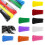 Ionze plastic wire ties UV resistant black white 6 inch 4