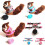 Limei Hamster Mesh Harness and Leash Pink Adjustable Padded 1