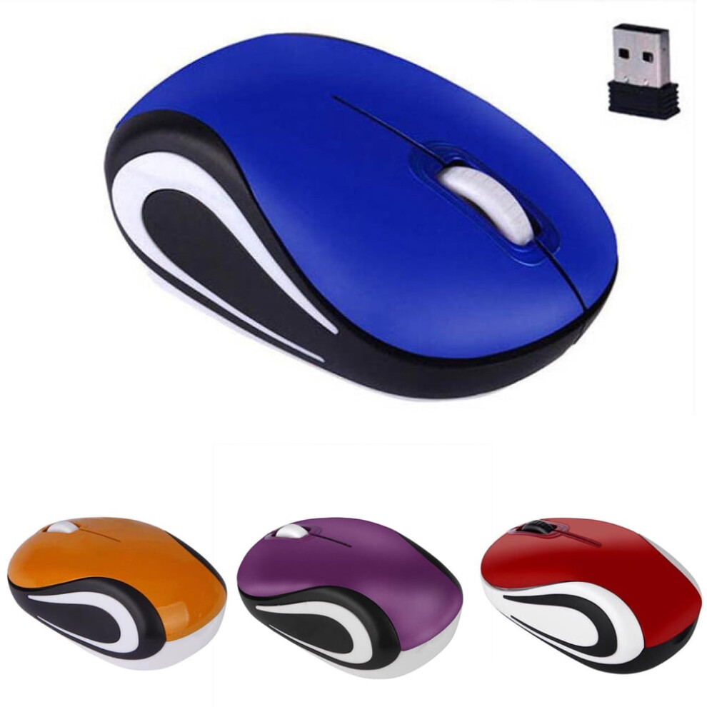 Limei Wireless Mouse 4G 1200 Dpi 3-Button Purple 9370362121165