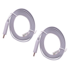 USB to RJ45 Console Cable 2-pack