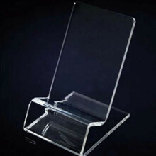 Acrylic phone display stand transparent 1 piece