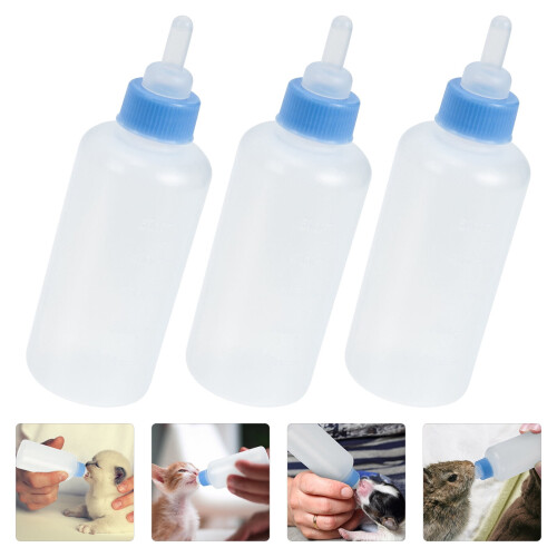 Haust3Pcs Biberons pour animaux de compagnie (chien, chat) 2