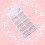 Haust artificial nail tips pink 100 pcs 4