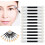 Makeup Brush Set Black Dual-Sided Oval Sponge Tips 12 PCS 2