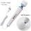 Happon wired handheld massager white 1 pc 2