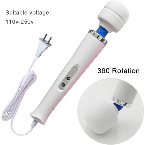 Happon wired handheld massager white 1 pc 1