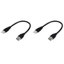 USB to FireWire Adapter Cable 6-Pin Female USB 2.0 AM