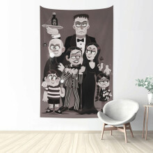 Addams Family Tapestry Wall Hanging 90x60 inches