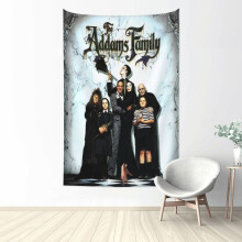 Addams Family Tapestry Wall Hanging 60x51 inch