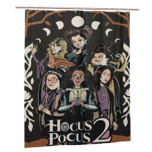 Hocus Pocus shower curtain 60 x 72 inches with 12 hooks