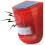 Solar LED Alarm Strobe Light with Motion Sensor Outdoor 1