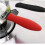 Silicone Hot Handle Holder Set of 3 Red 5