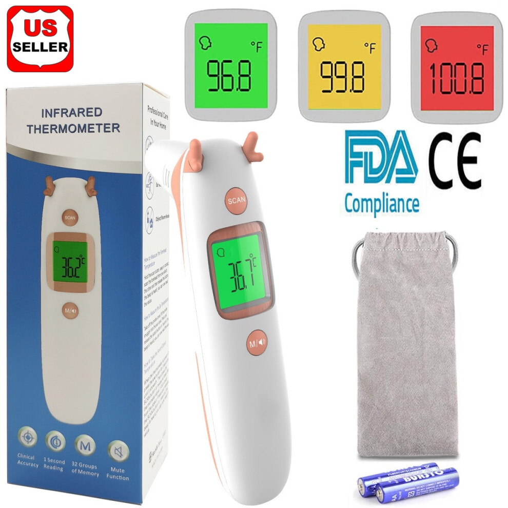 LINKPAL infrared forehead thermometer for baby adult object