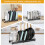 Expandable Pot and Pan Organizer Rack with 10 Adjustable 4