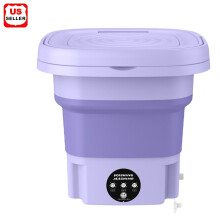 LINKPAL portable washing machine 8L purple