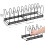 Expandable Pot and Pan Organizer Rack with 10 Adjustable 6