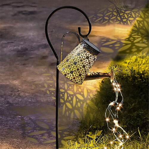 LINKPAL solar hanging lantern waterproof iron 36 LED