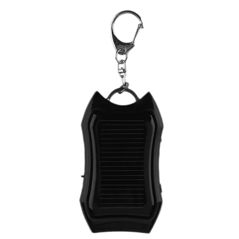 Lilshim Keychain Power Bank 5000Mah Solar Led Black 9370362135612