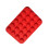 Happon silicone muffin pan - 24-cup nonstick red 2